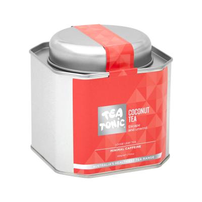 Tea Tonic Coconut Tea Caddy Tin 200g